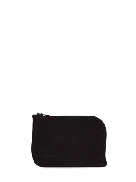 Portemonnee Etincelle Nubuck Leder Etrier Zwart etincelle nubuck EETN811